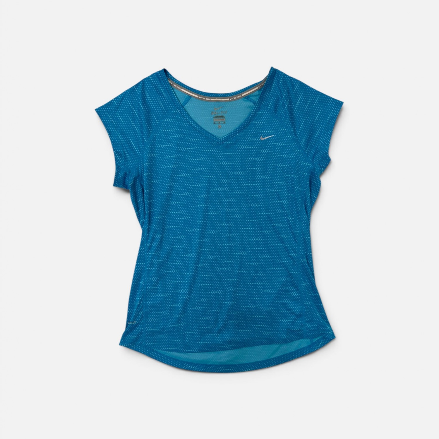Nike Dri-FIT Γυναικείο Αθλητικό Μπλουζάκι Μπλε